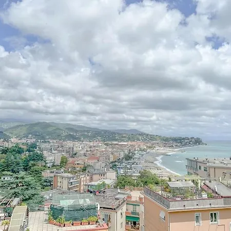 公寓 Casa Vista Mare Box Auto - 5' - Wifi 奥比索拉玛里纳